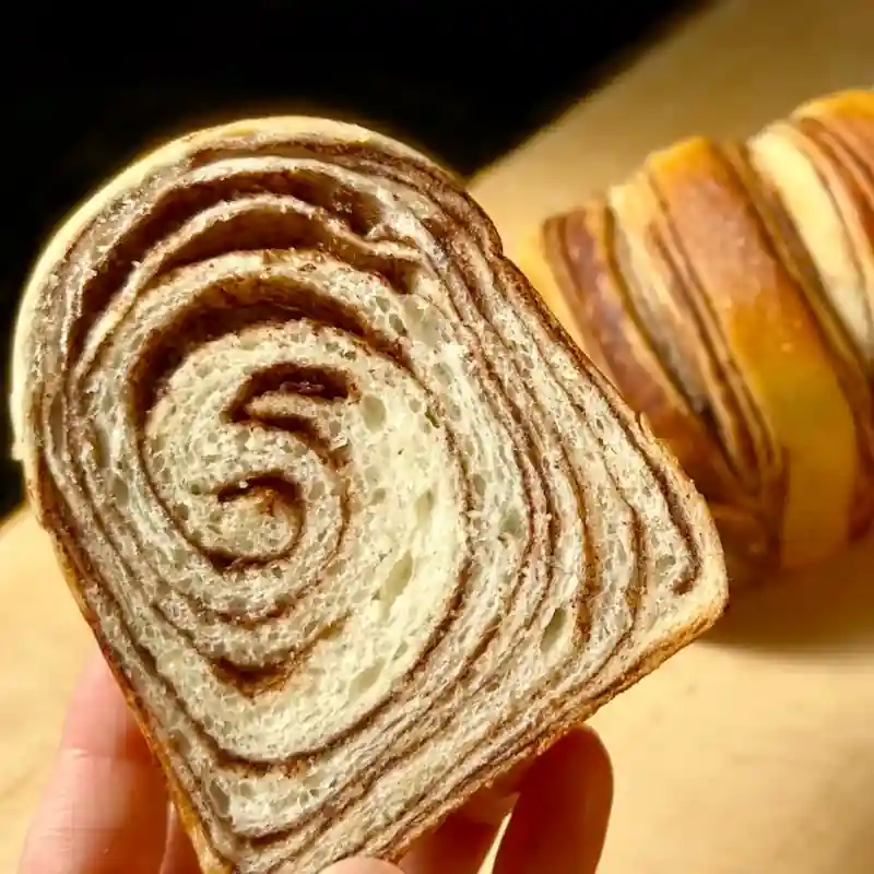 切り口がきれい！チョコたっぷりのマーブル食パンの作り方