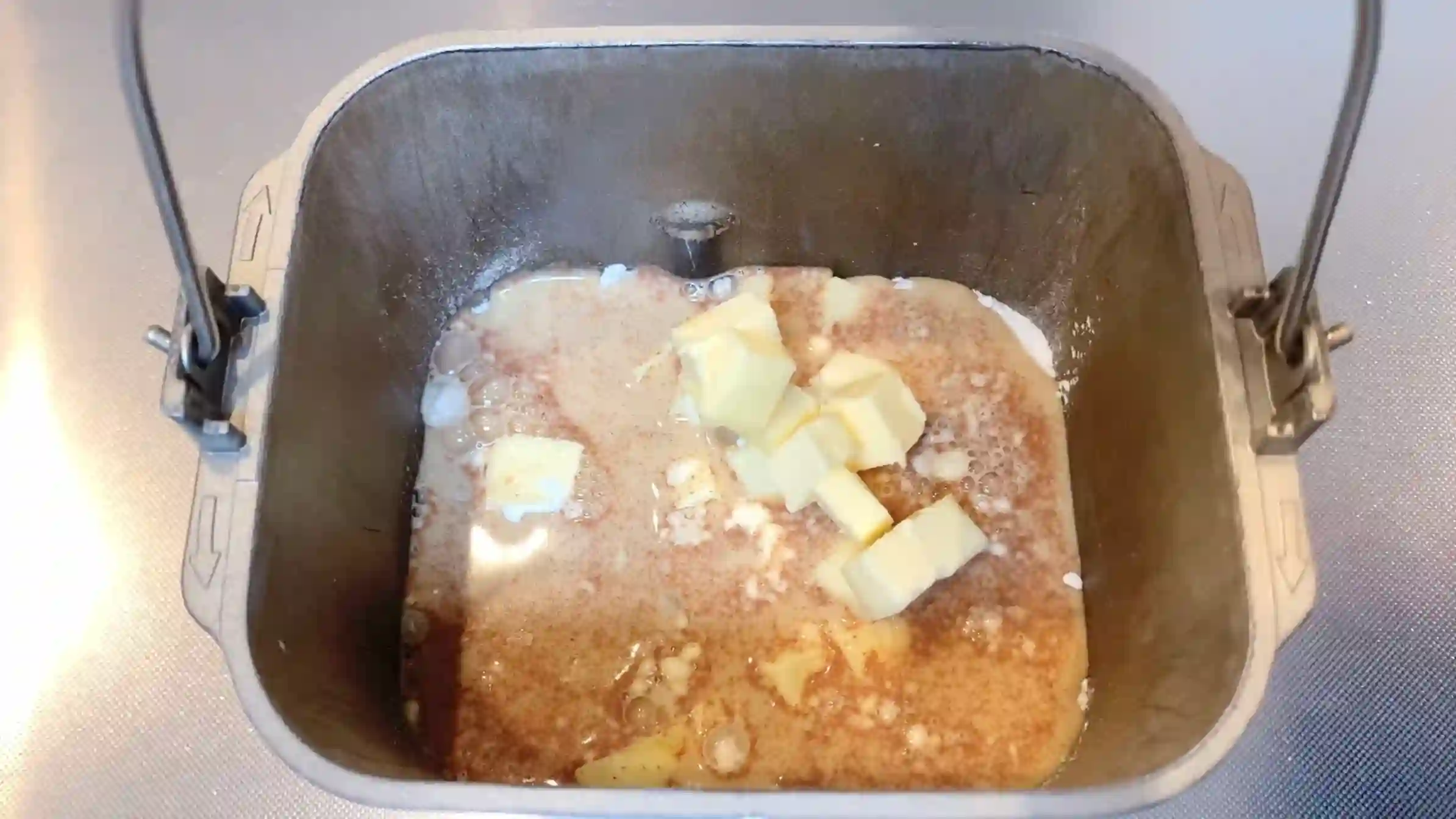 シュトーレン:ホームベーカリーで生地を作る