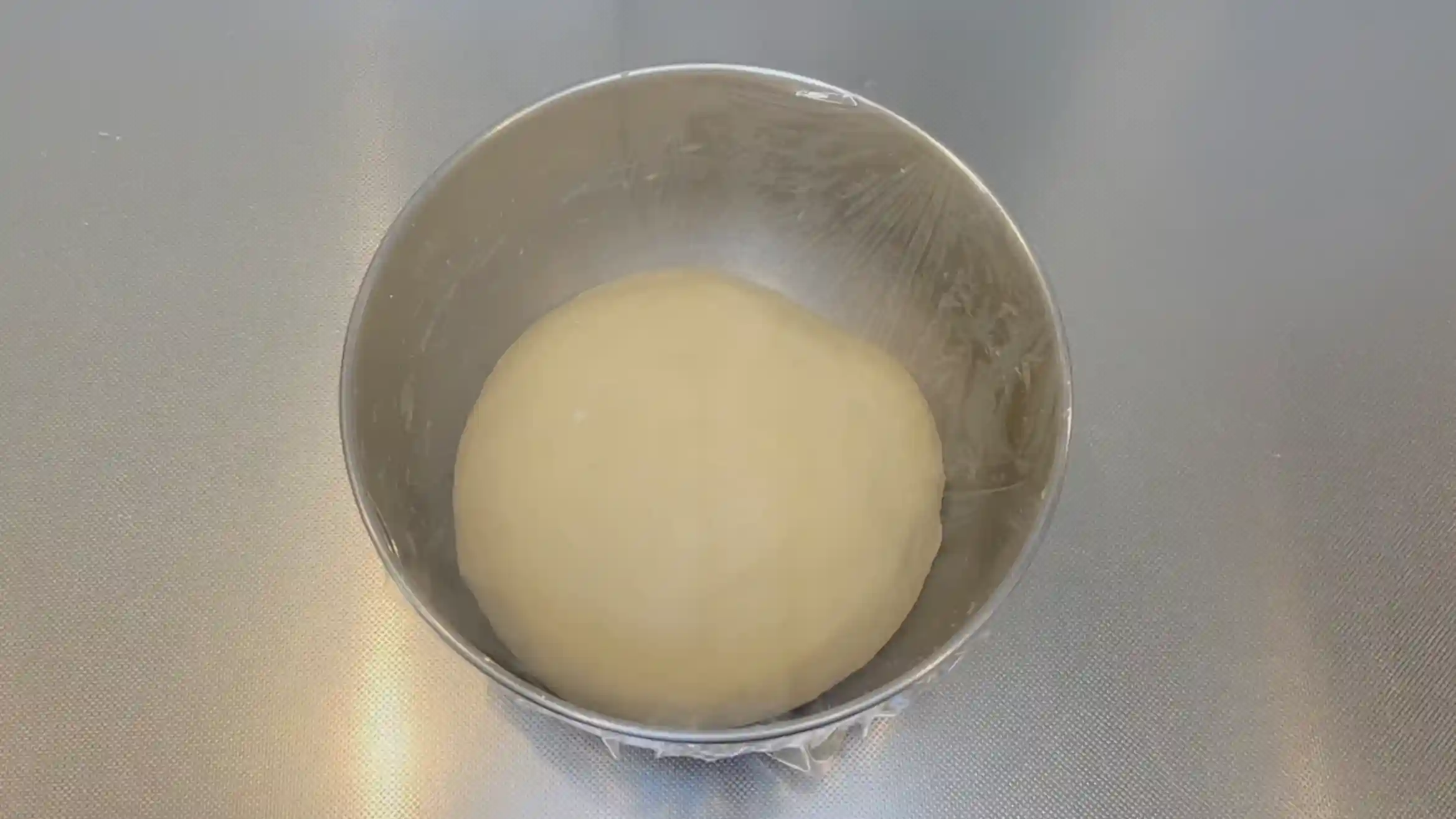 チョコレートバブカ:室温で生地が2倍に膨らむまでおく